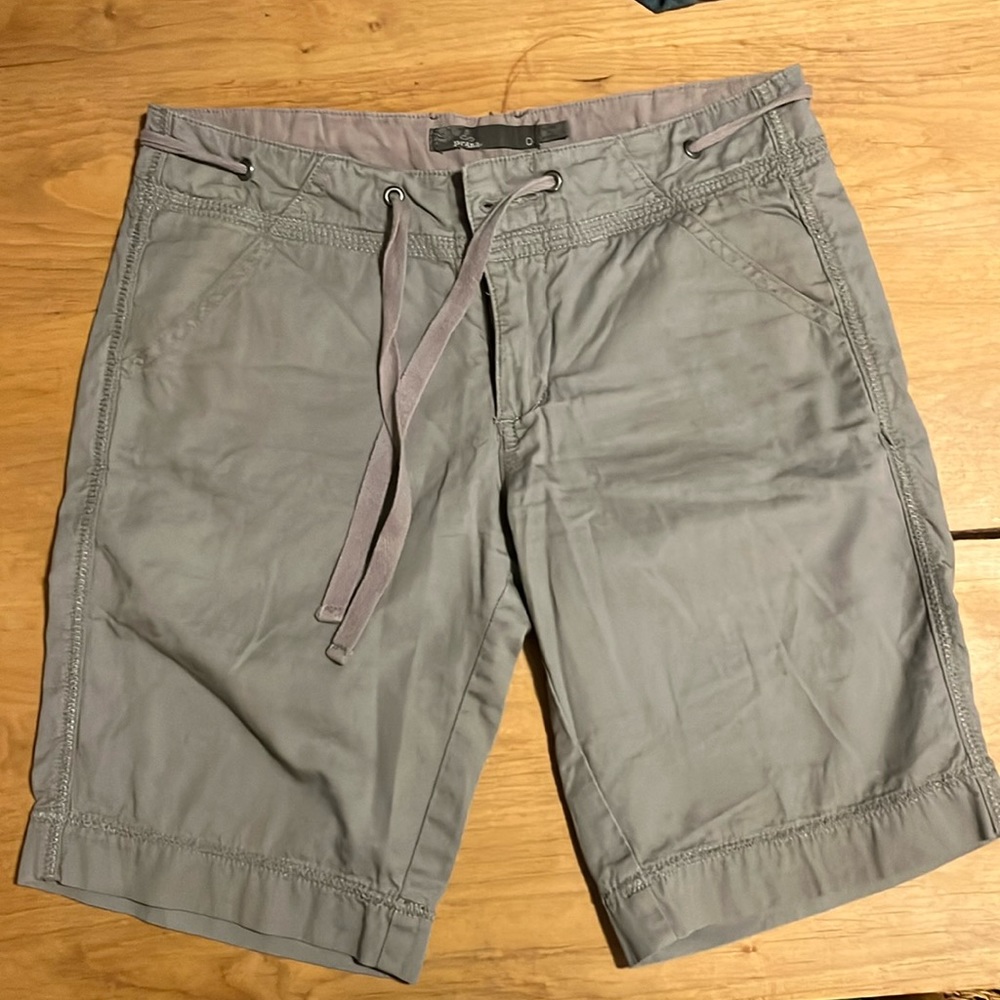 Grey-blue women’s Prana shorts
